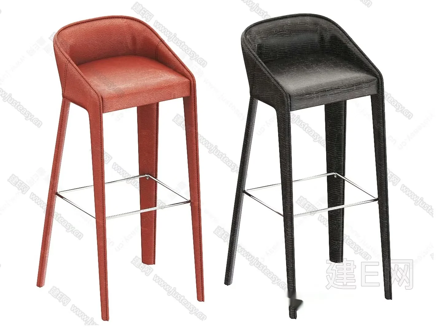 Modern Bar Stools 3D Model – 21413 – VRAY Render