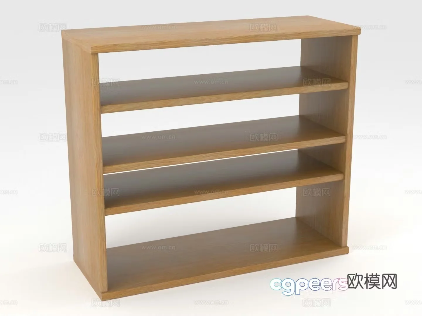 Storage shelf Bookshelf Storage shelf Floor stand 3D model