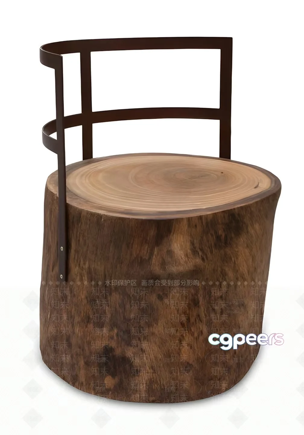 Wooden Chair 3D Model – 5194 – VRAY Render