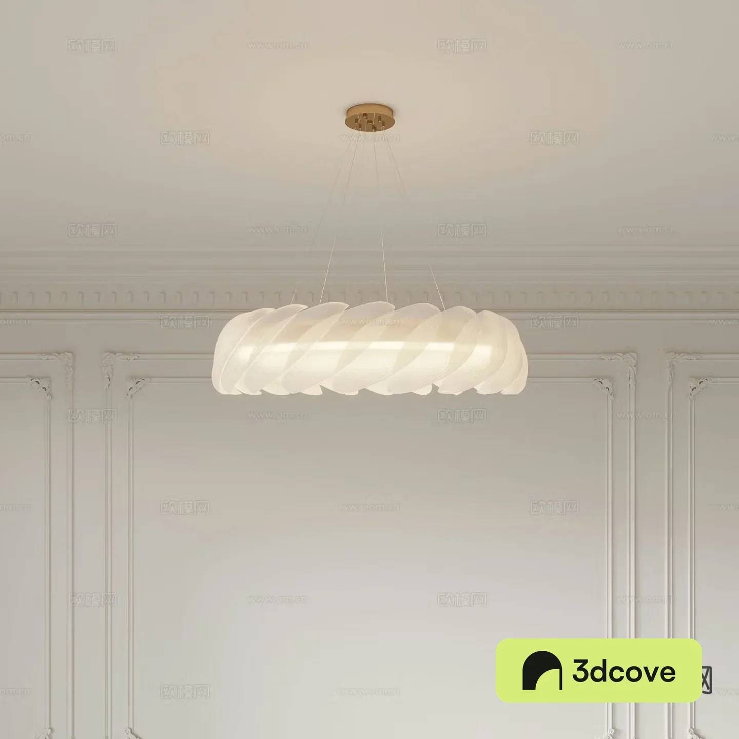 Cream style chandelier hall chandelier