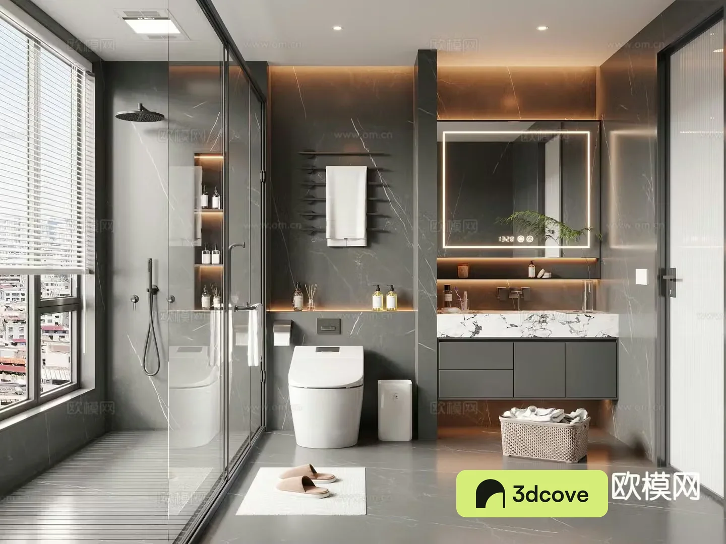 Modern bathroom