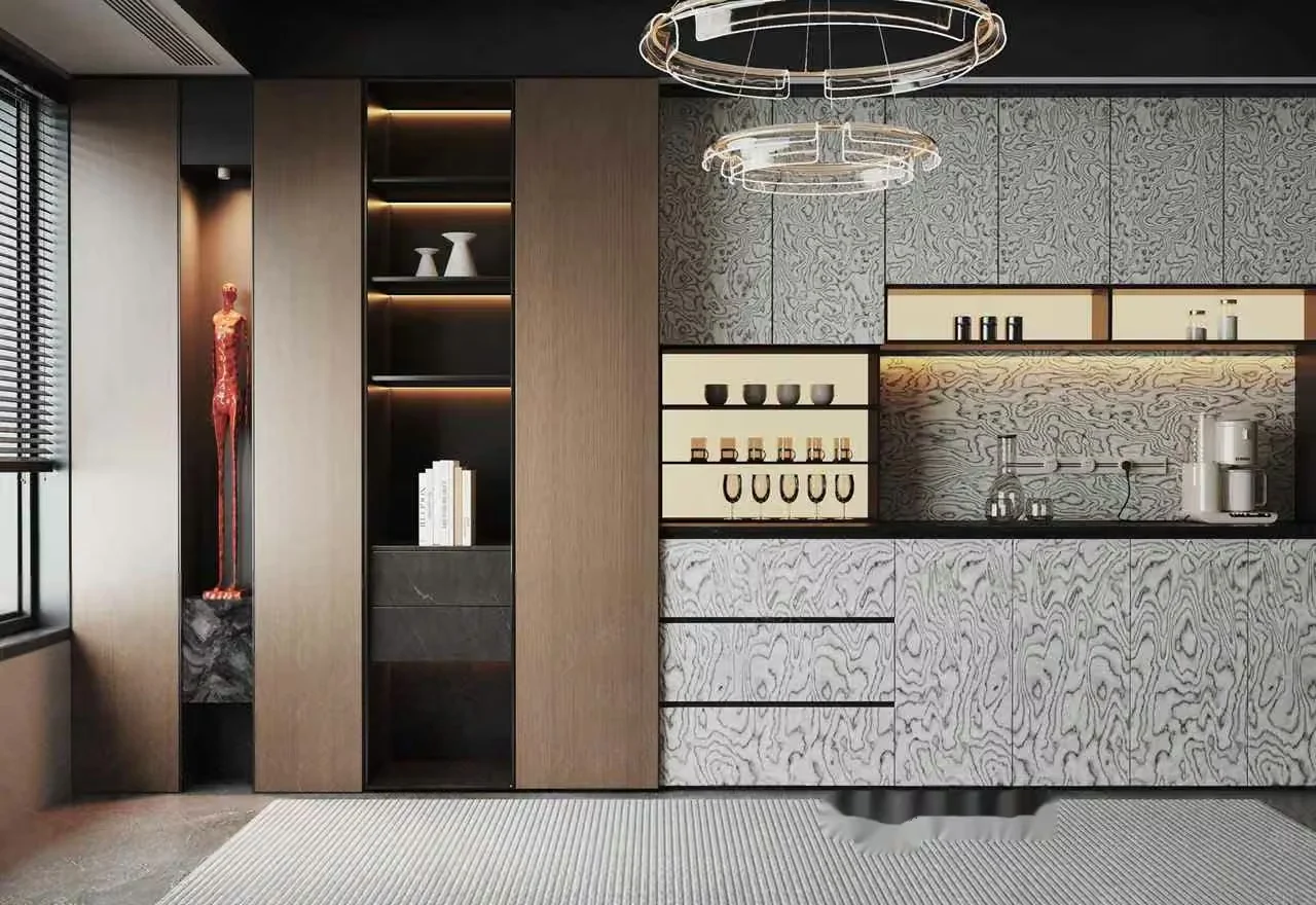 Modern Kitchen Design 3D Model – 11246 – VRAY Render