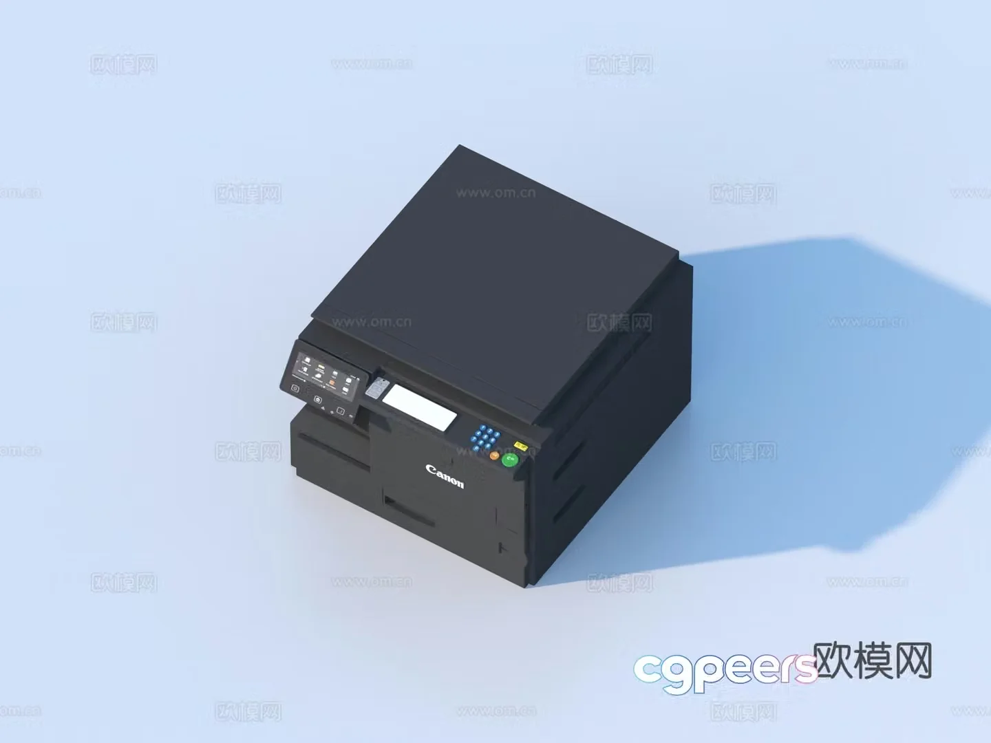 Printer Copier Office Supplies 3D Model