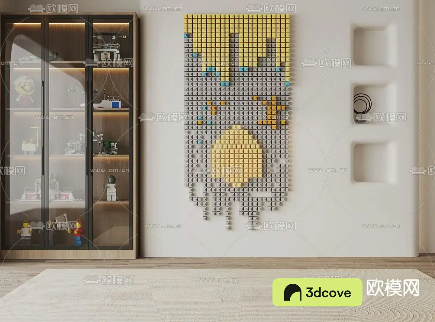 Handmade cabinet decorative cabinet