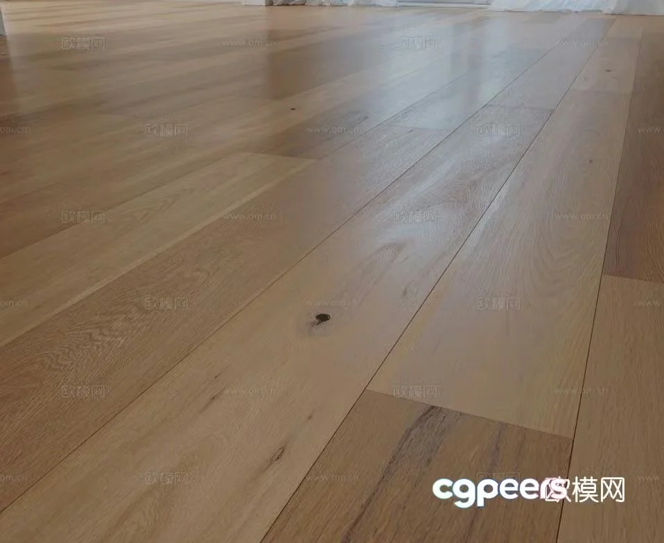 Herringbone wood flooring interior floor 3d model