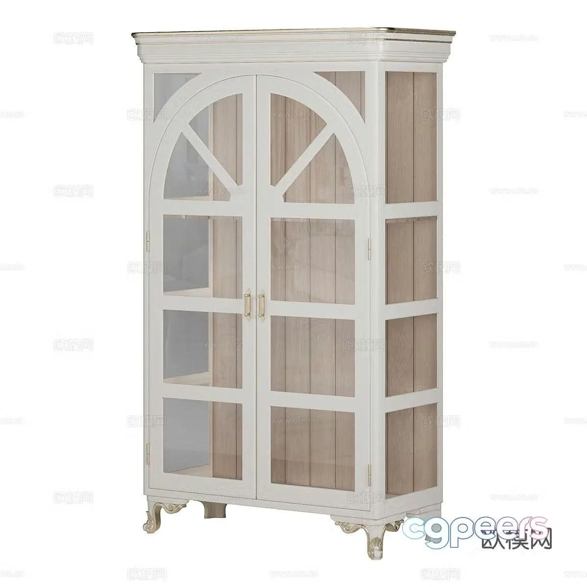 Wine cabinet side cabinet storage cabinet 3d model