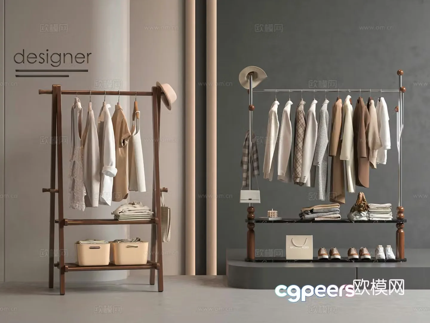 Modern hanger 3d model