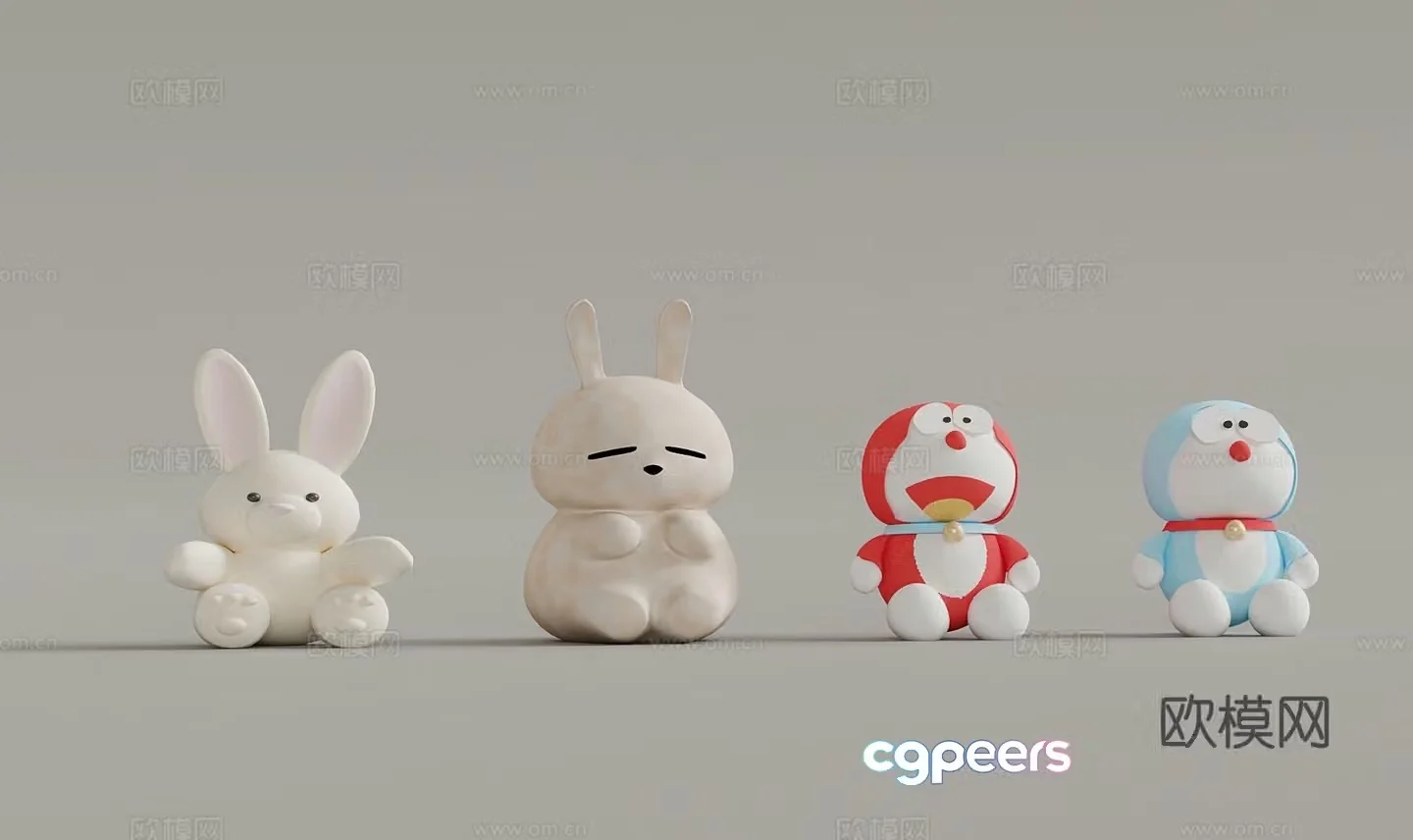 Modern children’s toys 3d model