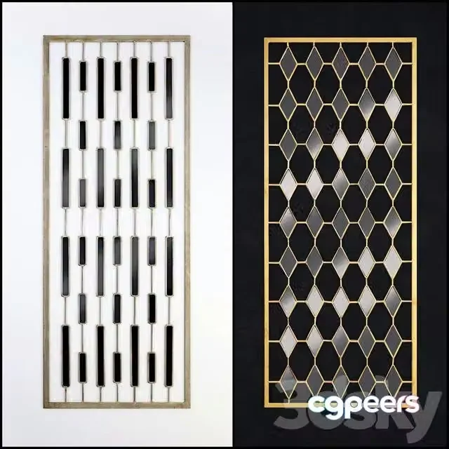 3ds Max Free – Wall mirror (Collection №8)