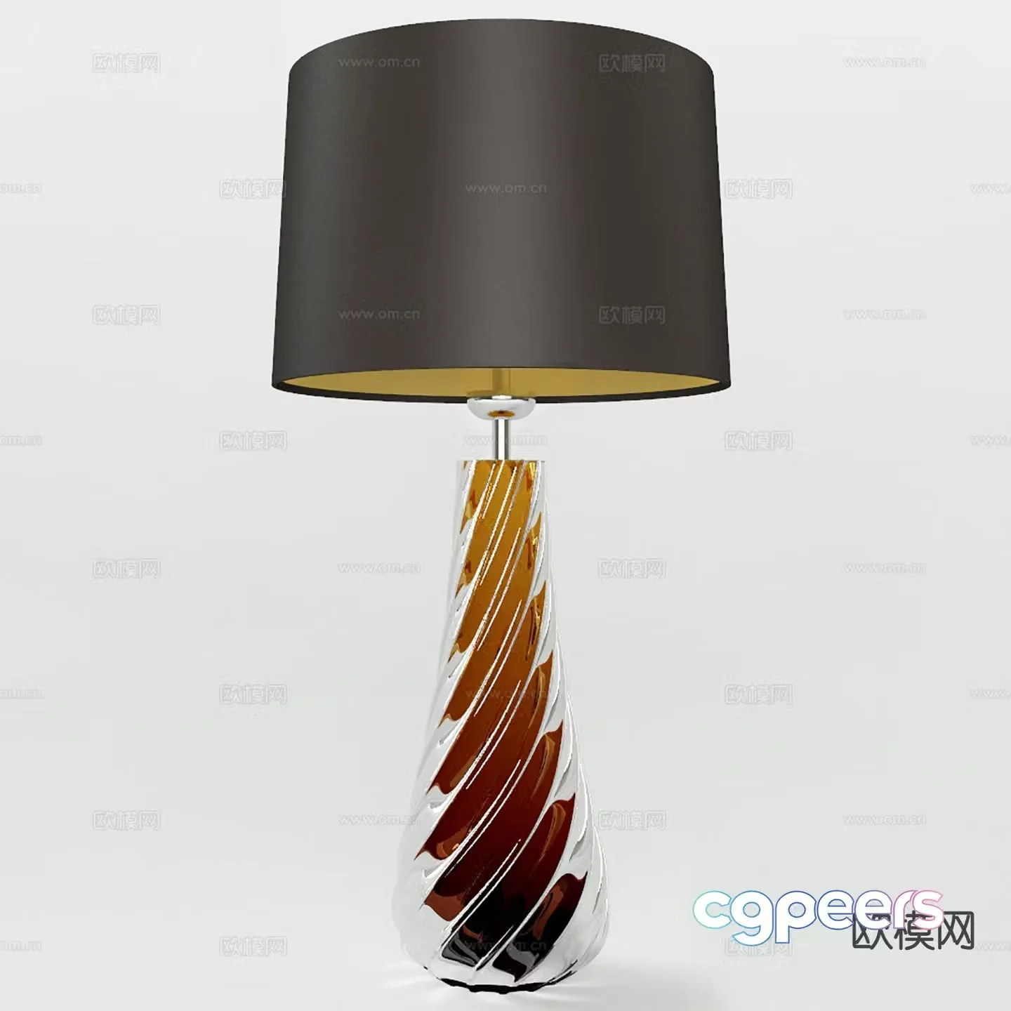 Modern indoor table lamp 3d model