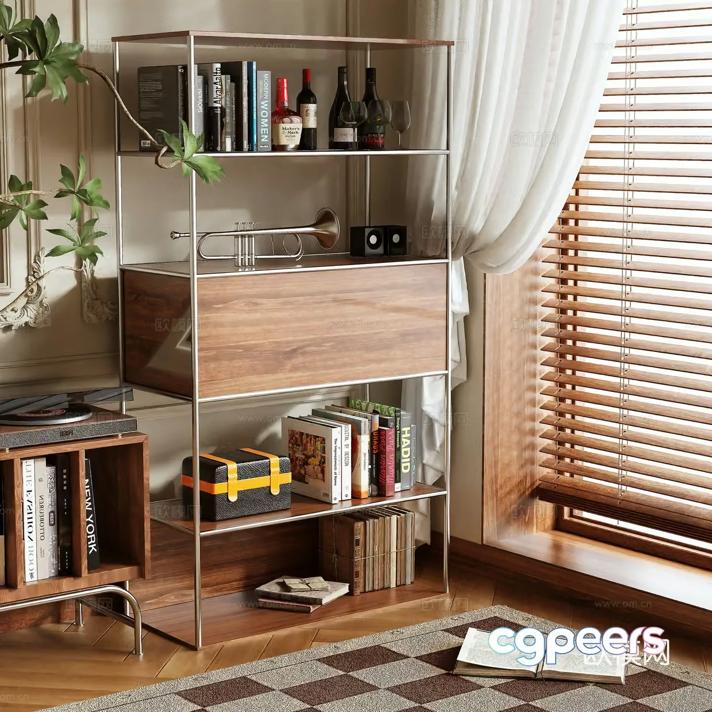Bookcase 3d model