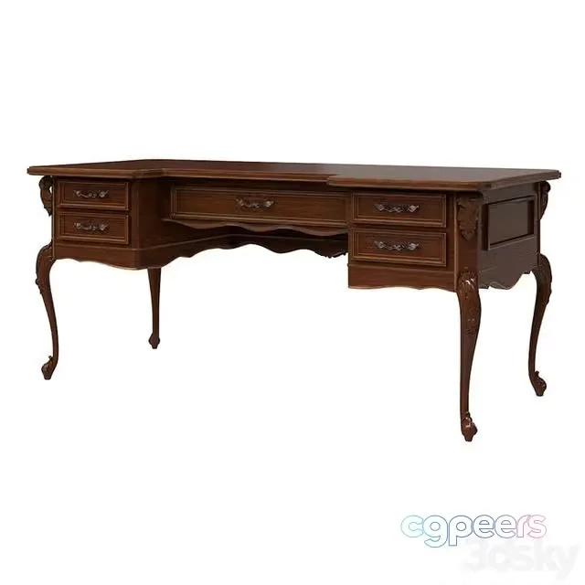 3ds Max Free – Cavio writing desk BN-8844