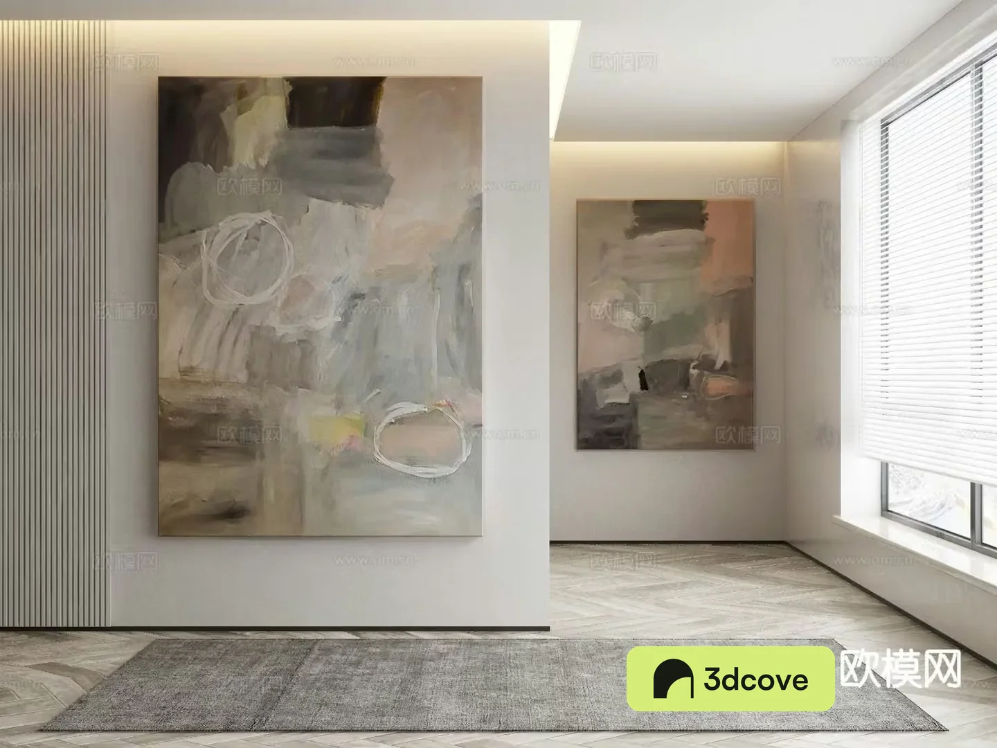 Modern decorative painting texture painting
