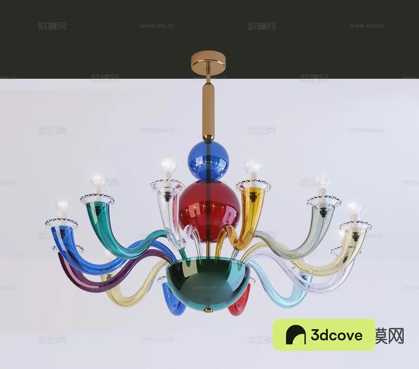 Light luxury chandelier hall chandelier