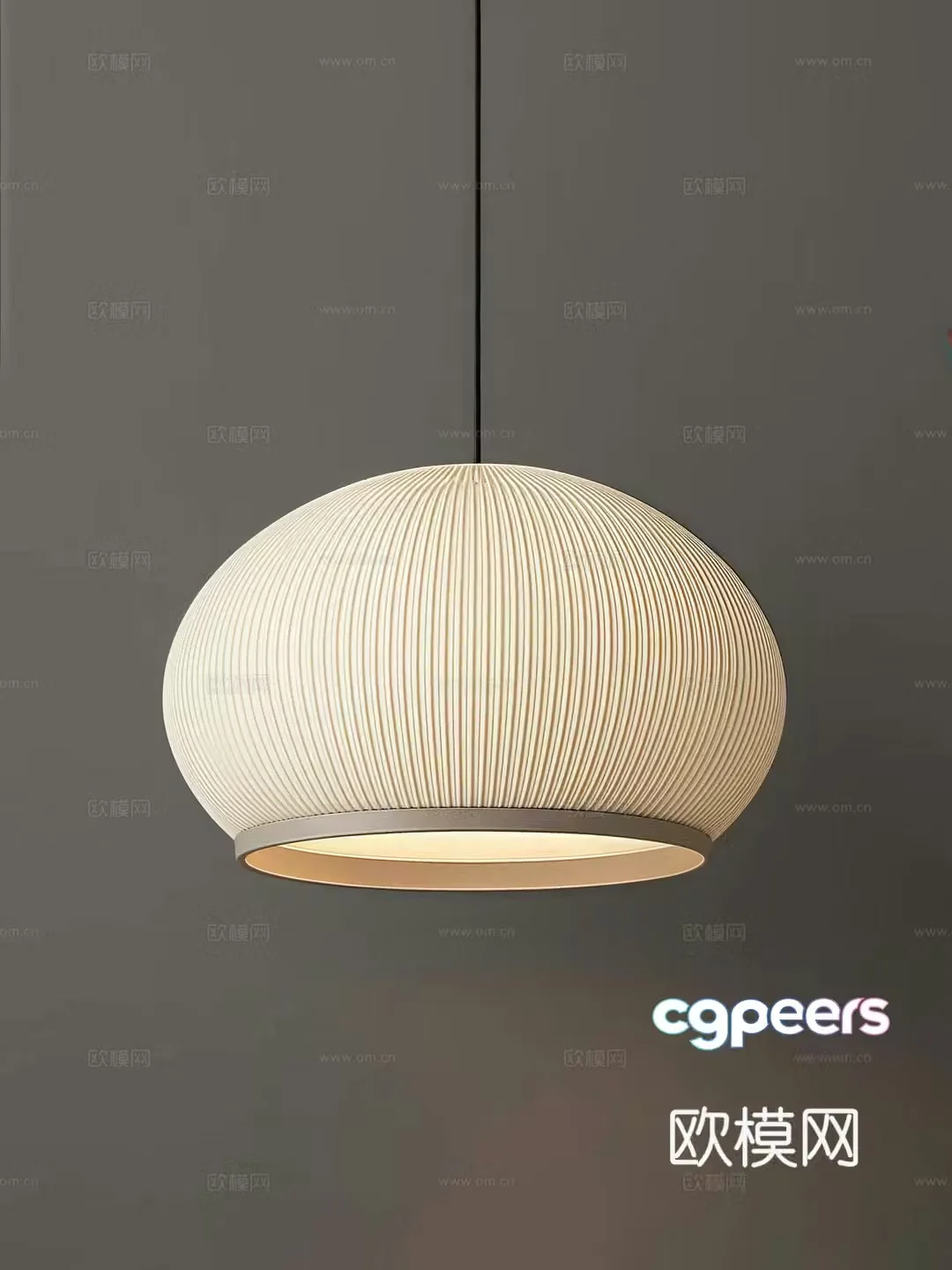 Modern Chandelier Decorative Light 3D Model