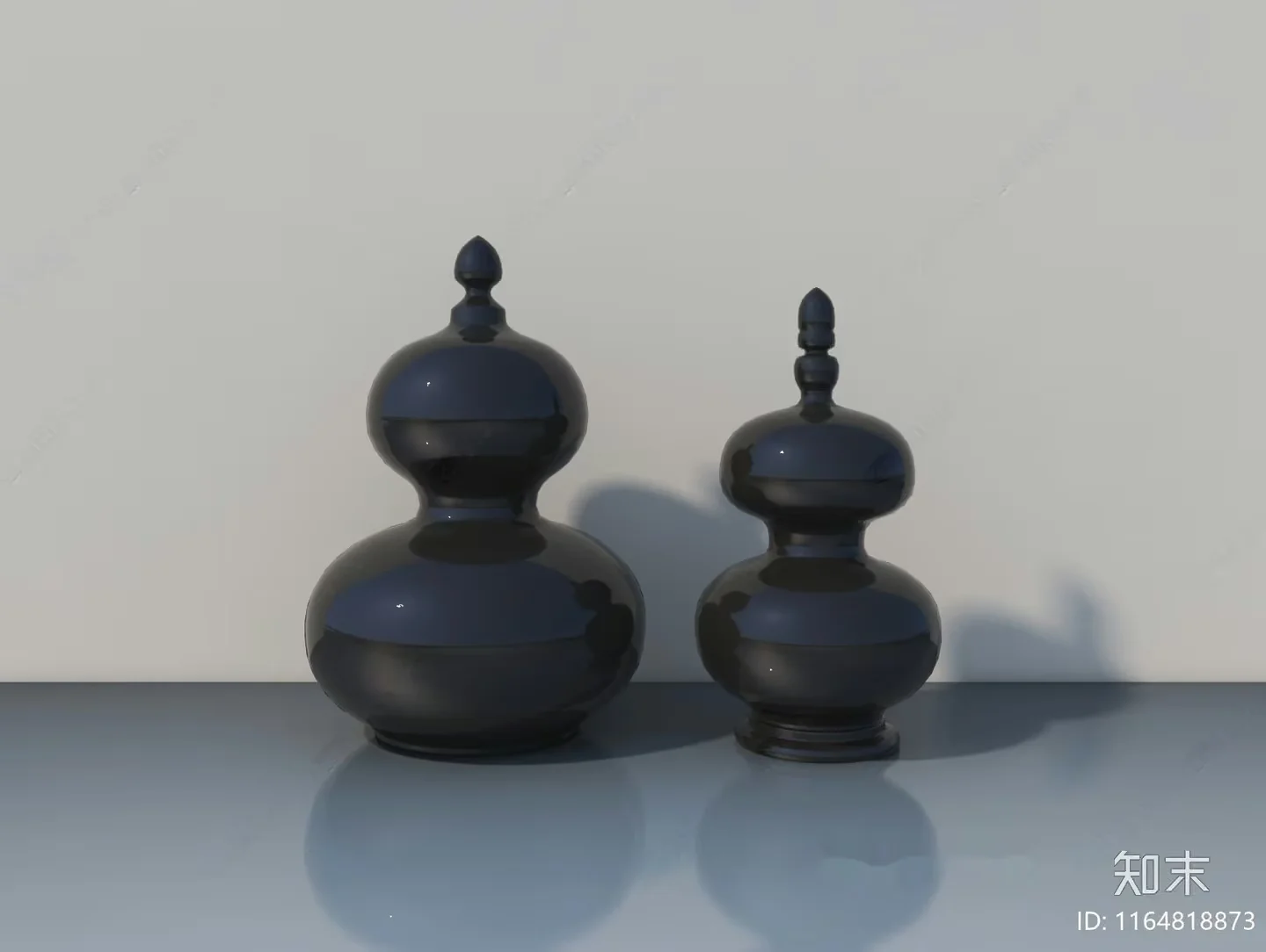 Modern Chinese Vases 3D Model – 17706 – VRAY Render