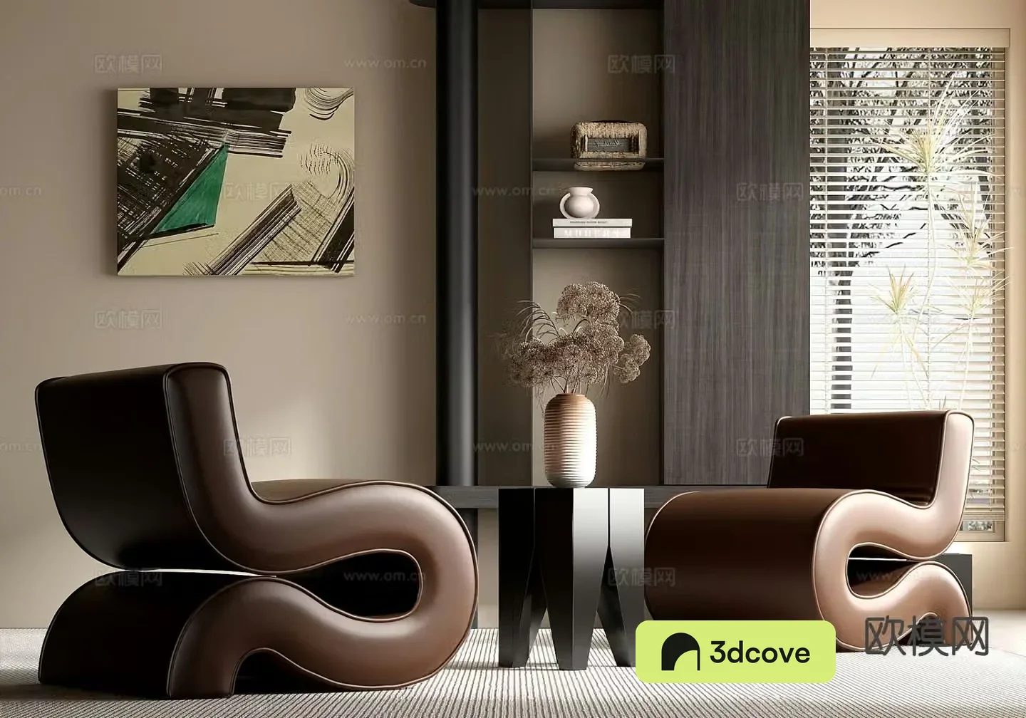 Italian chair sofa chair leisure chair