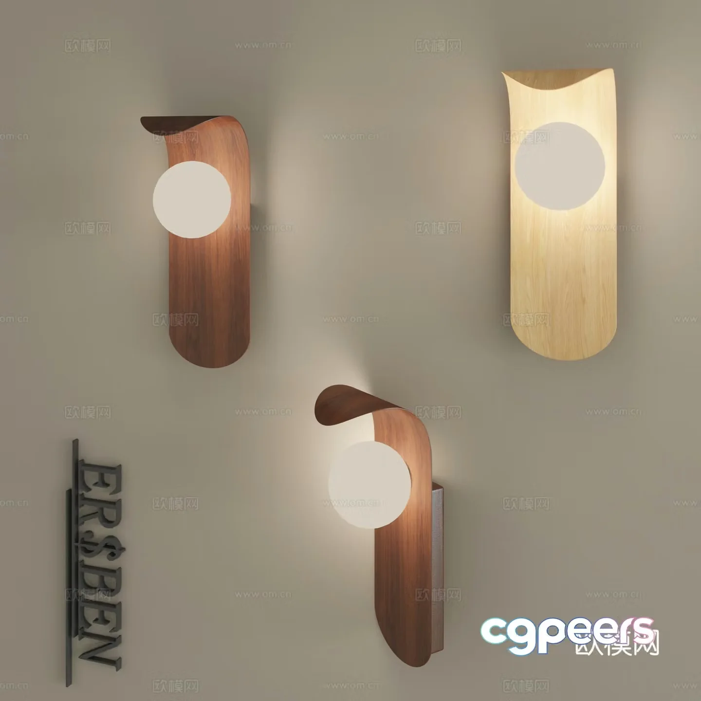 Nordic bedside wall lamp log style French ancient TV background wall lamp new Chinese aisle entrance balcony lamp 3D model