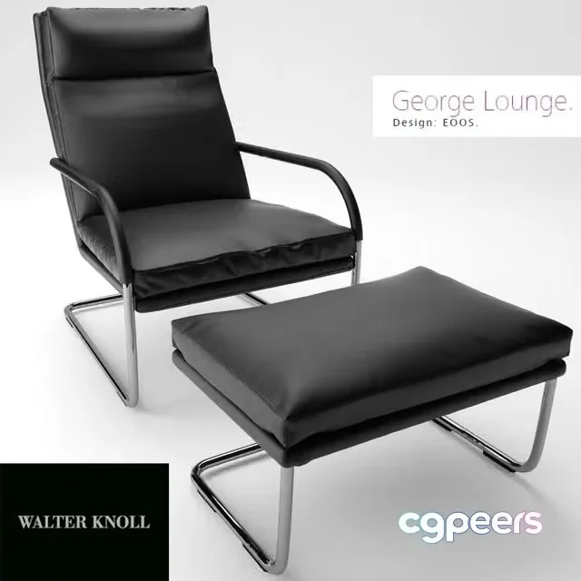 3ds Max Free – Walter_Knoll_George_Lounge