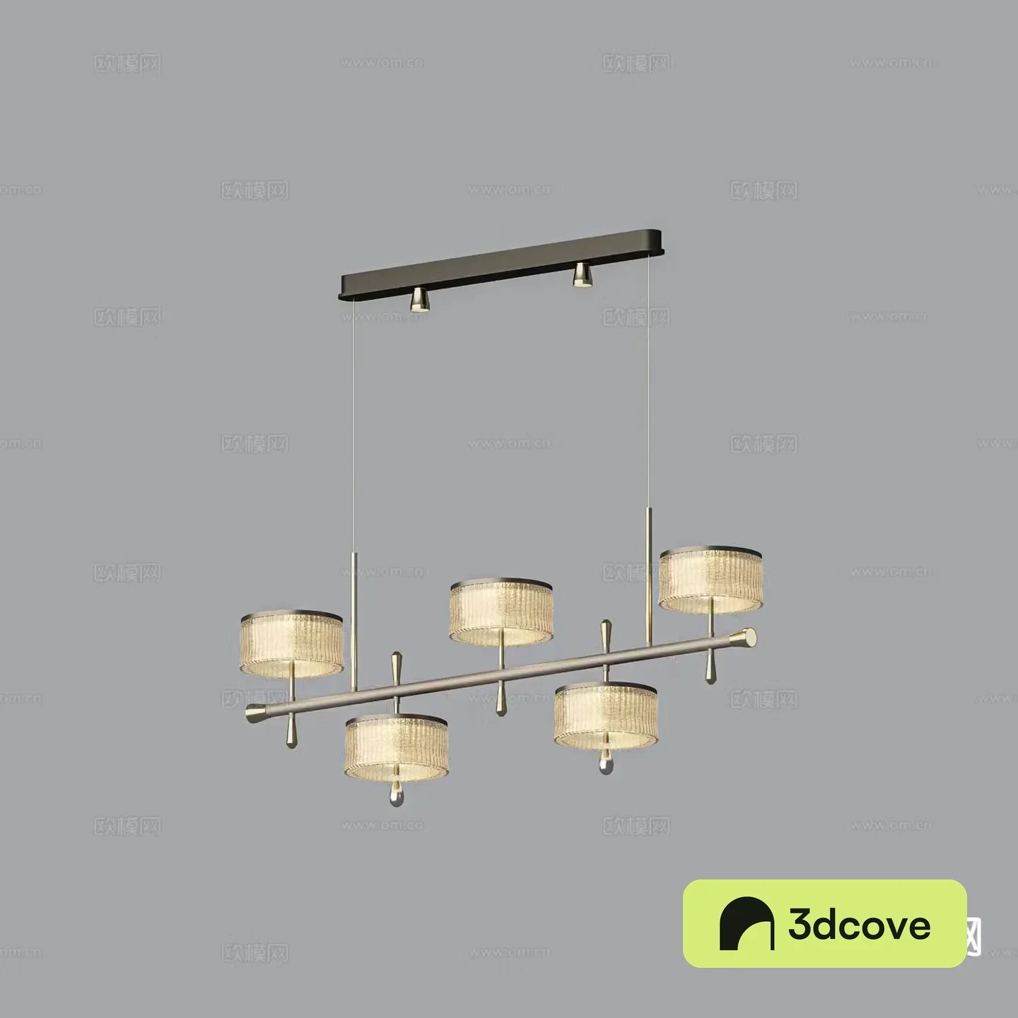 Light luxury chandelier restaurant chandelier