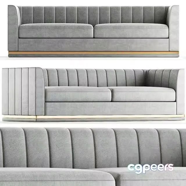 3ds Max Free – South loop sofa