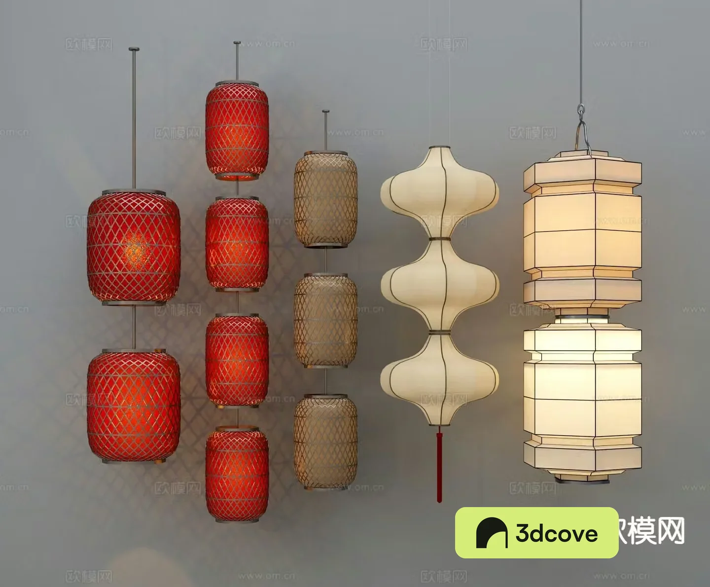 New Chinese style decorative lamp lantern