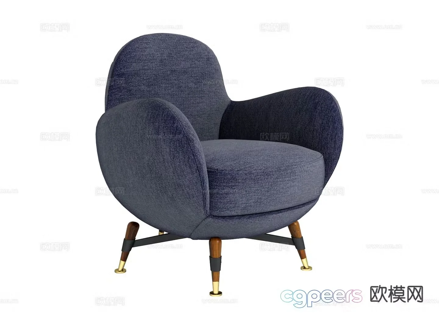 visionnaire chair sofa chair armchair 3d model