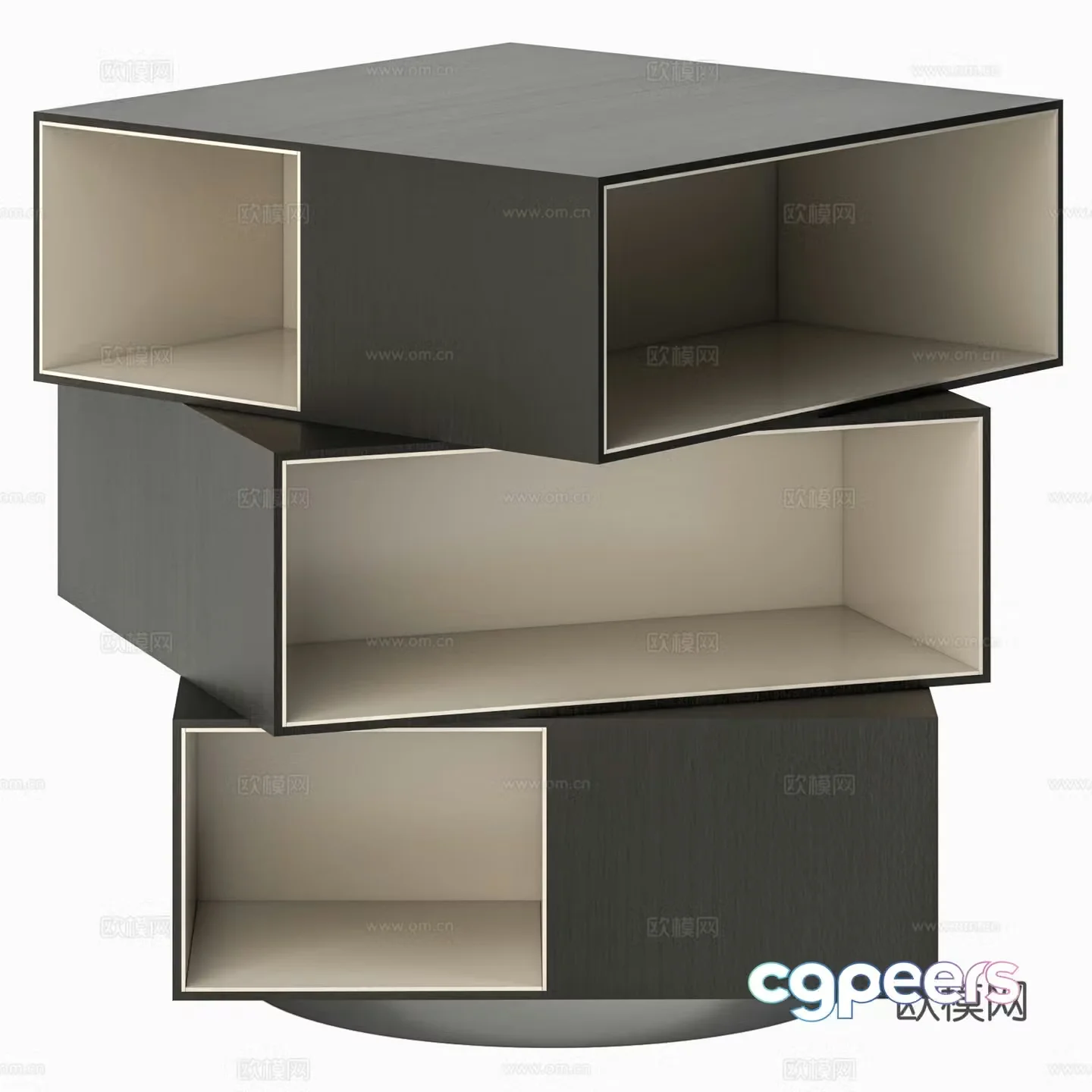 Cabinet chest of drawers side cabinet 3d model