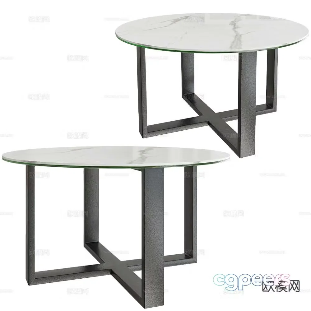 CERAGLASS coffee table 3d model
