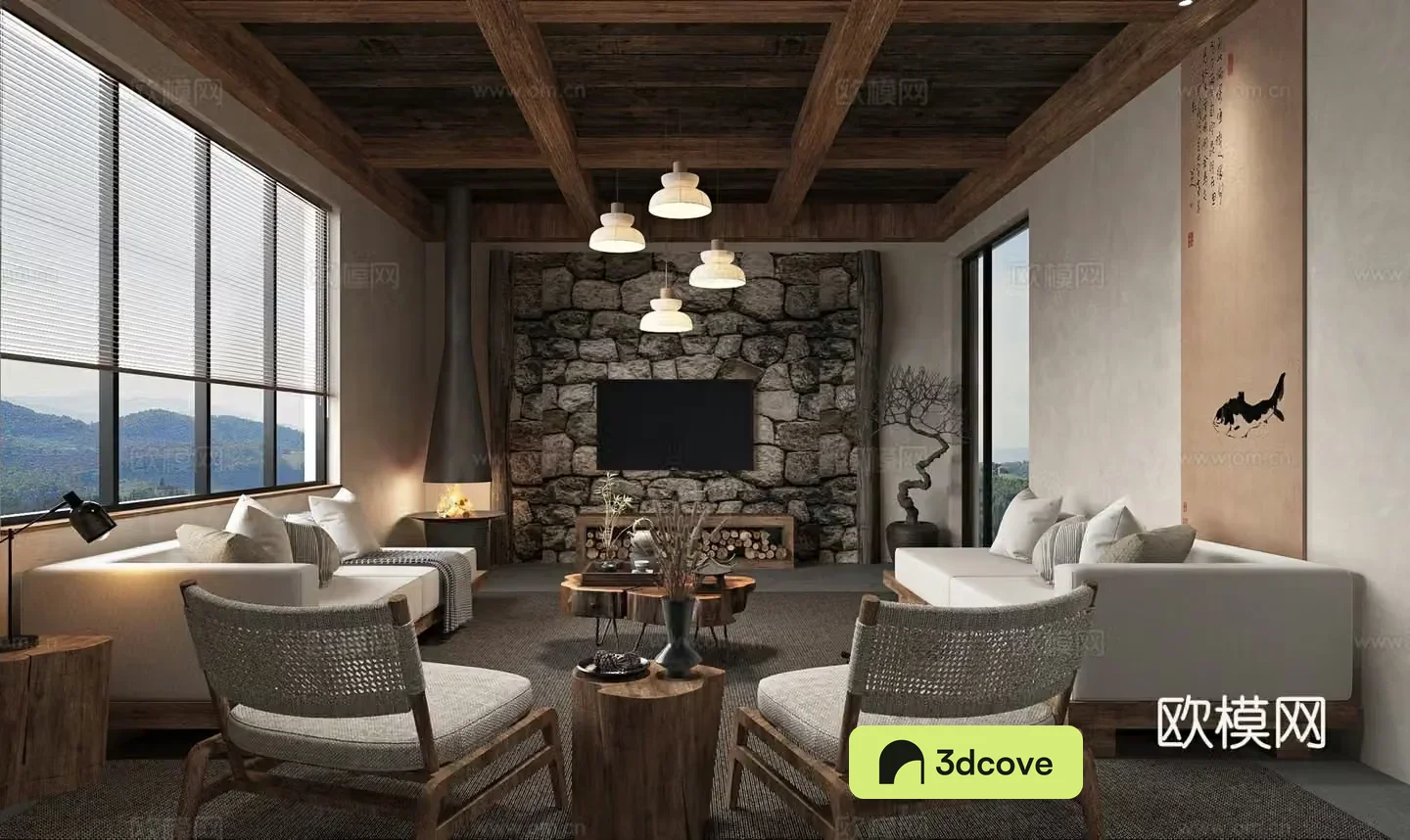 Wabi Sabi B&B Living Room Hotel Living Room