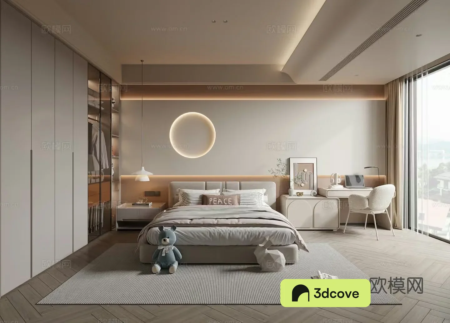 Modern bedroom