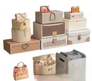 Stack Of Storage Boxes 3D Model – 503 – VRAY Render