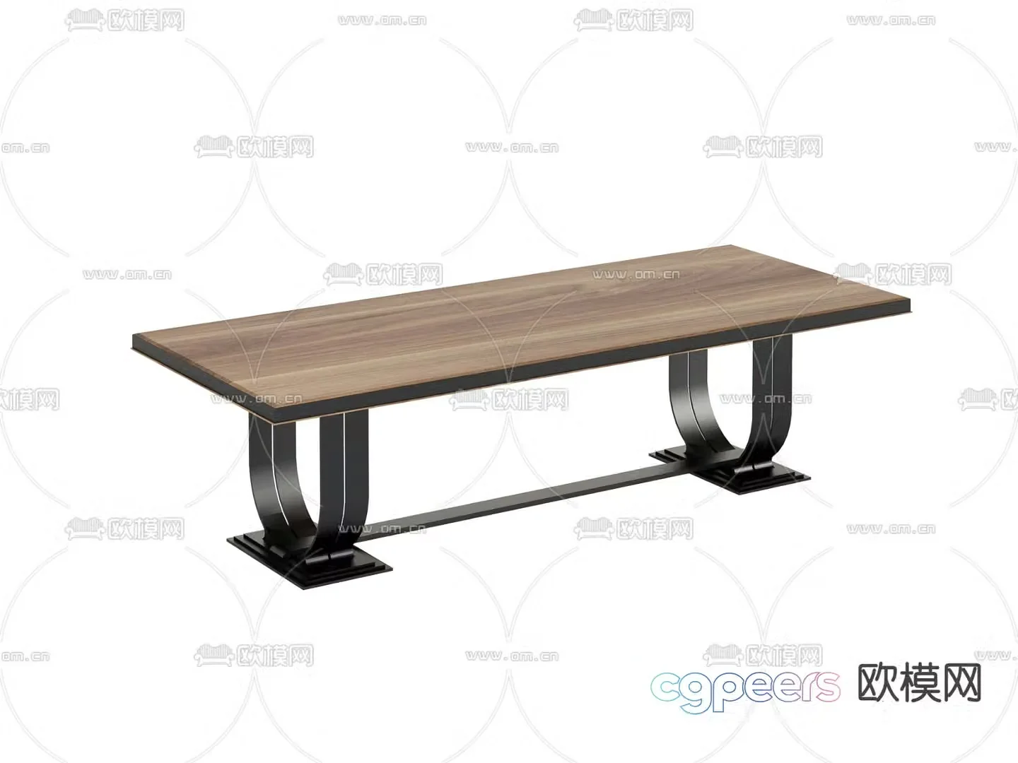 3d model of bar dining table