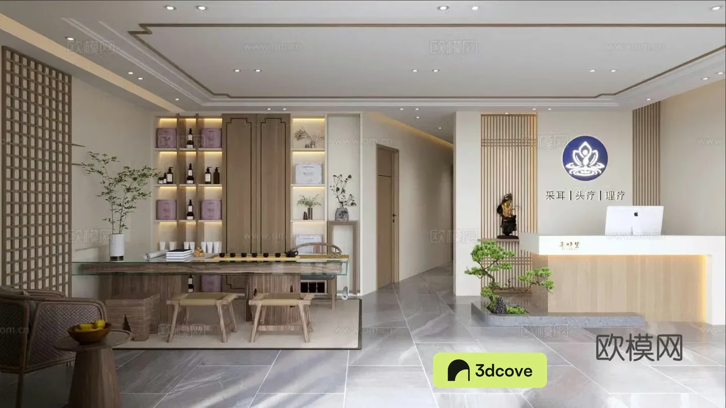 Chinese ear picking shop
