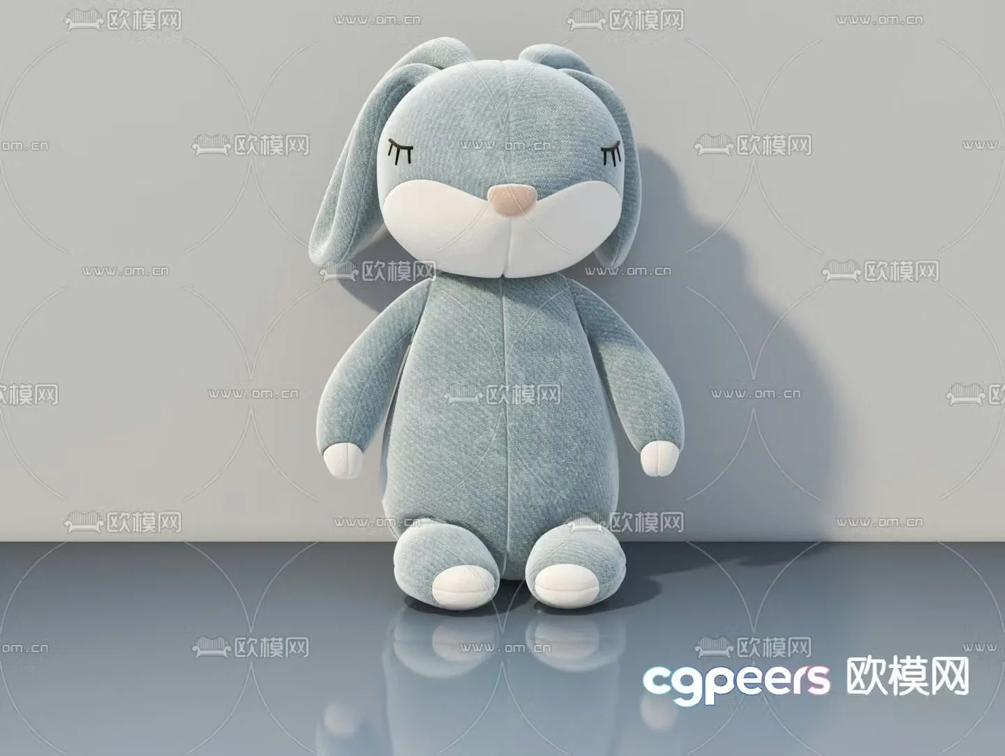 Rabbit doll 3d model