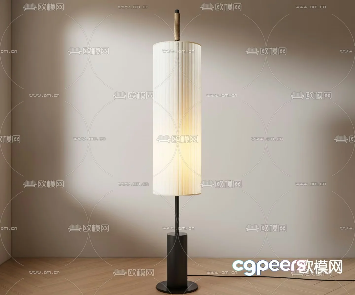 Modern Standing Lamp 3D Model – 813 – VRAY Render