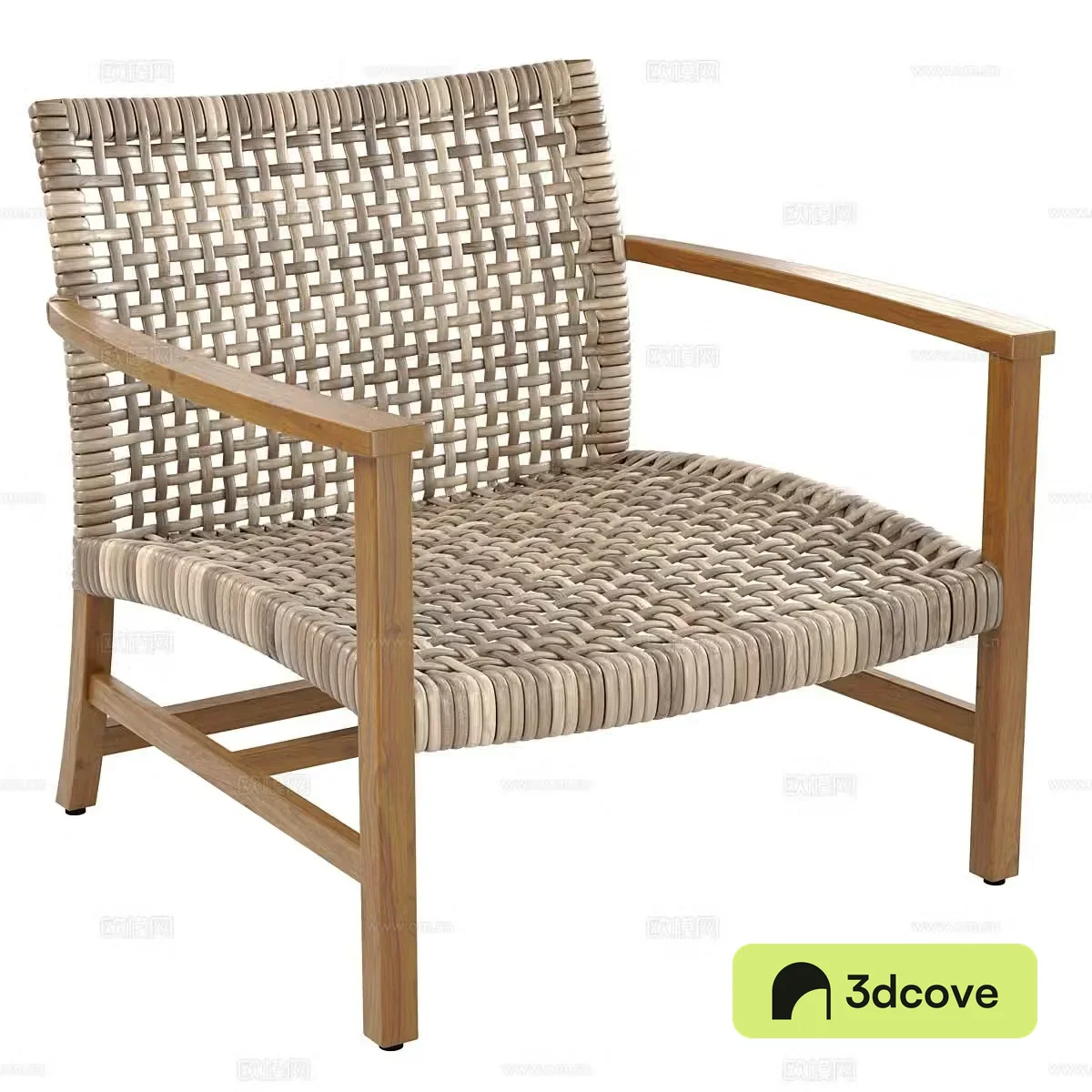 Outdoor chair rattan chair leisure chair