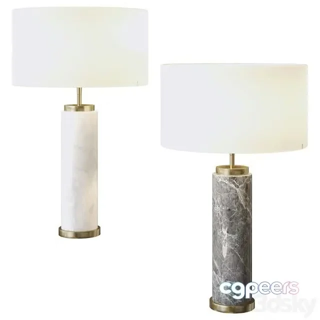 3ds Max Free – table lamp lxry by eichholtz