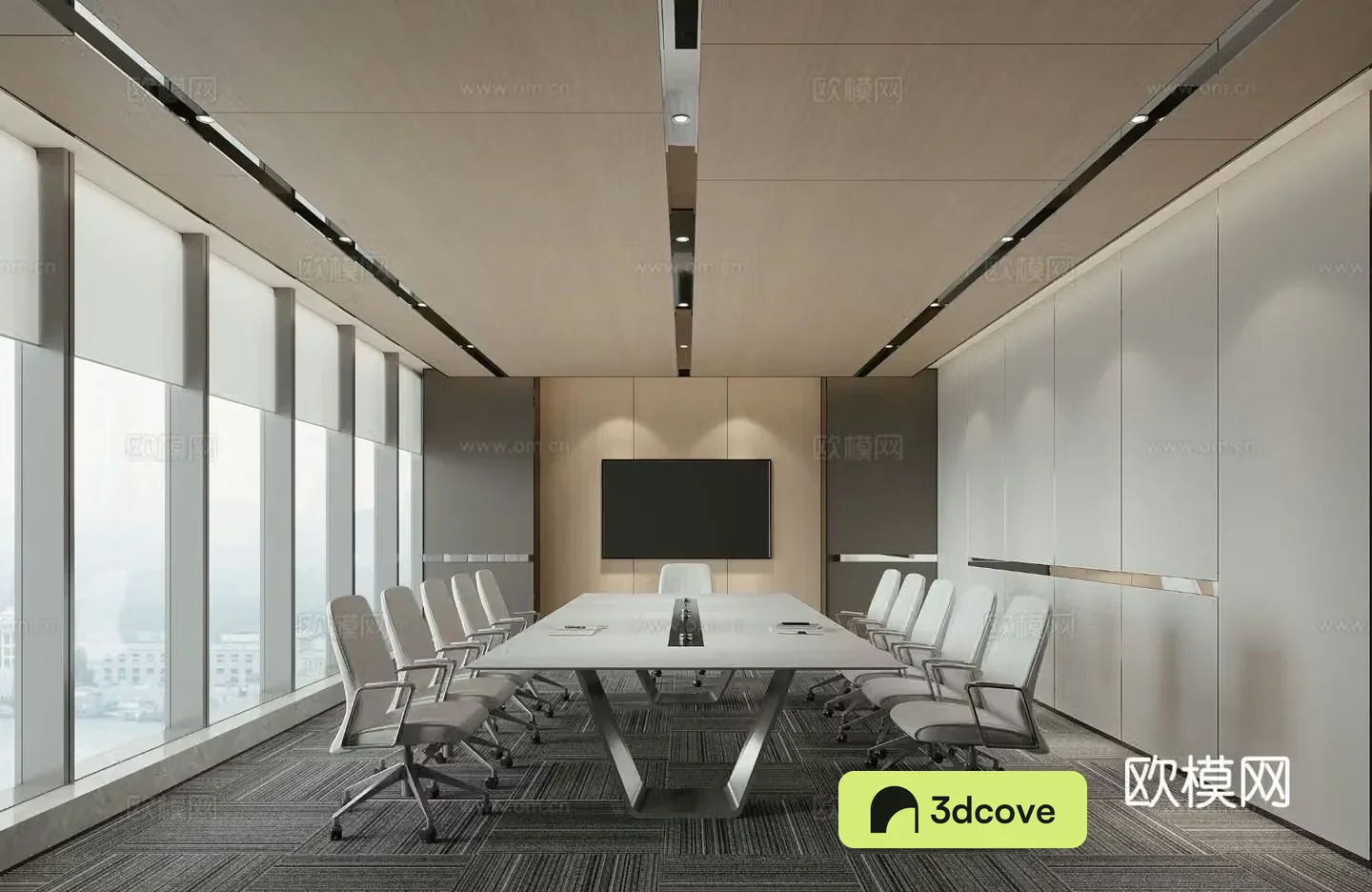 Modern conference room