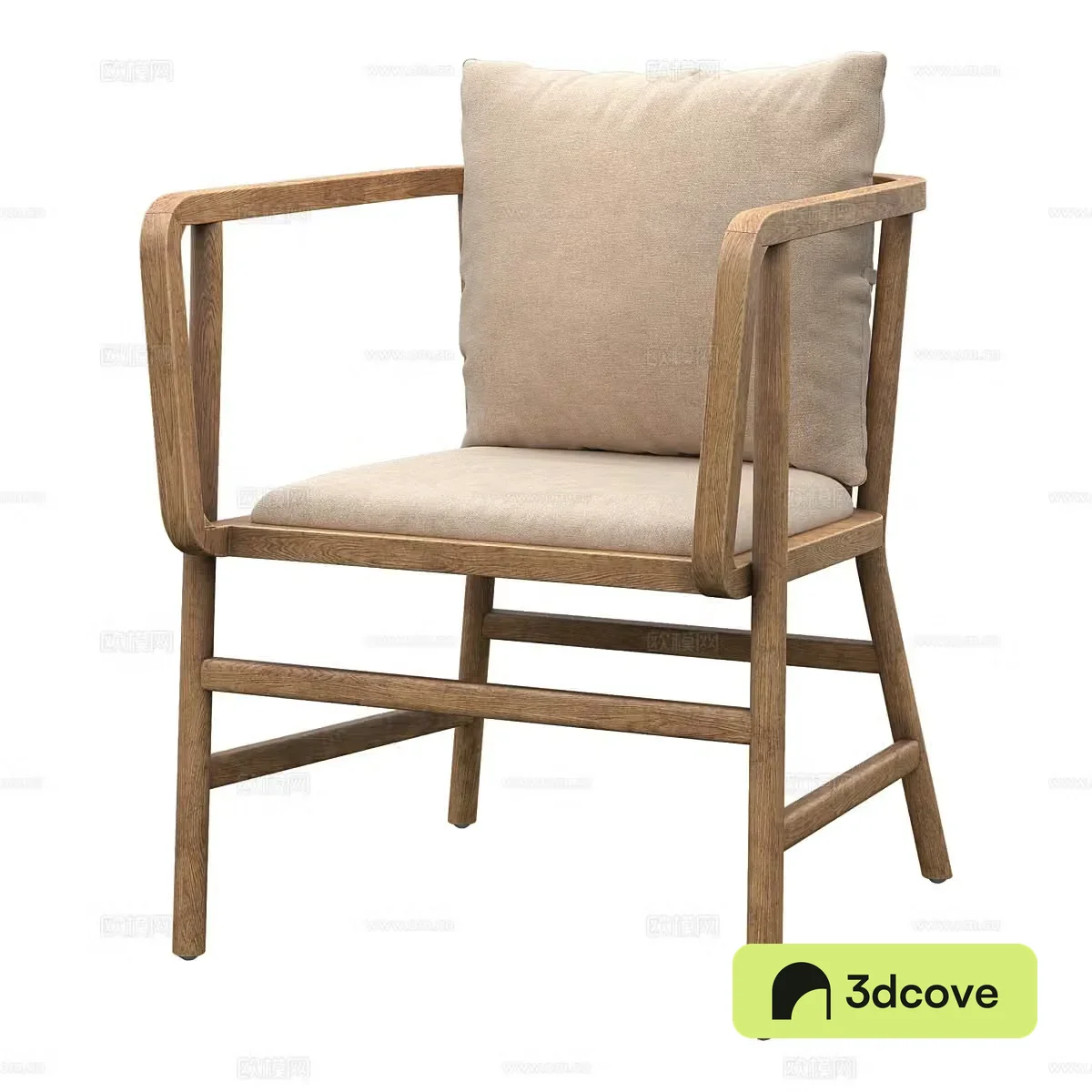 Nordic simple single sofa simple sofa casual sofa