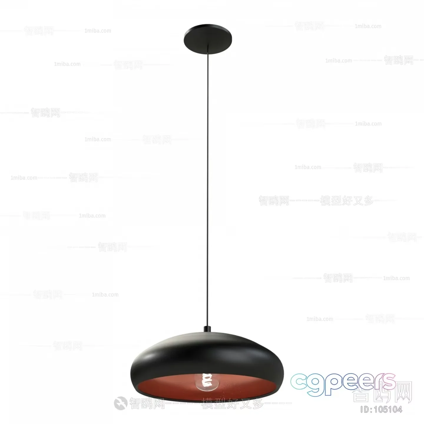 Modern Light Fixture 3D Model – 15974 – VRAY Render