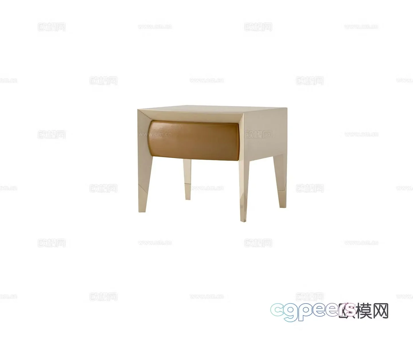 TURRI ORION Bedside Table 3D Model