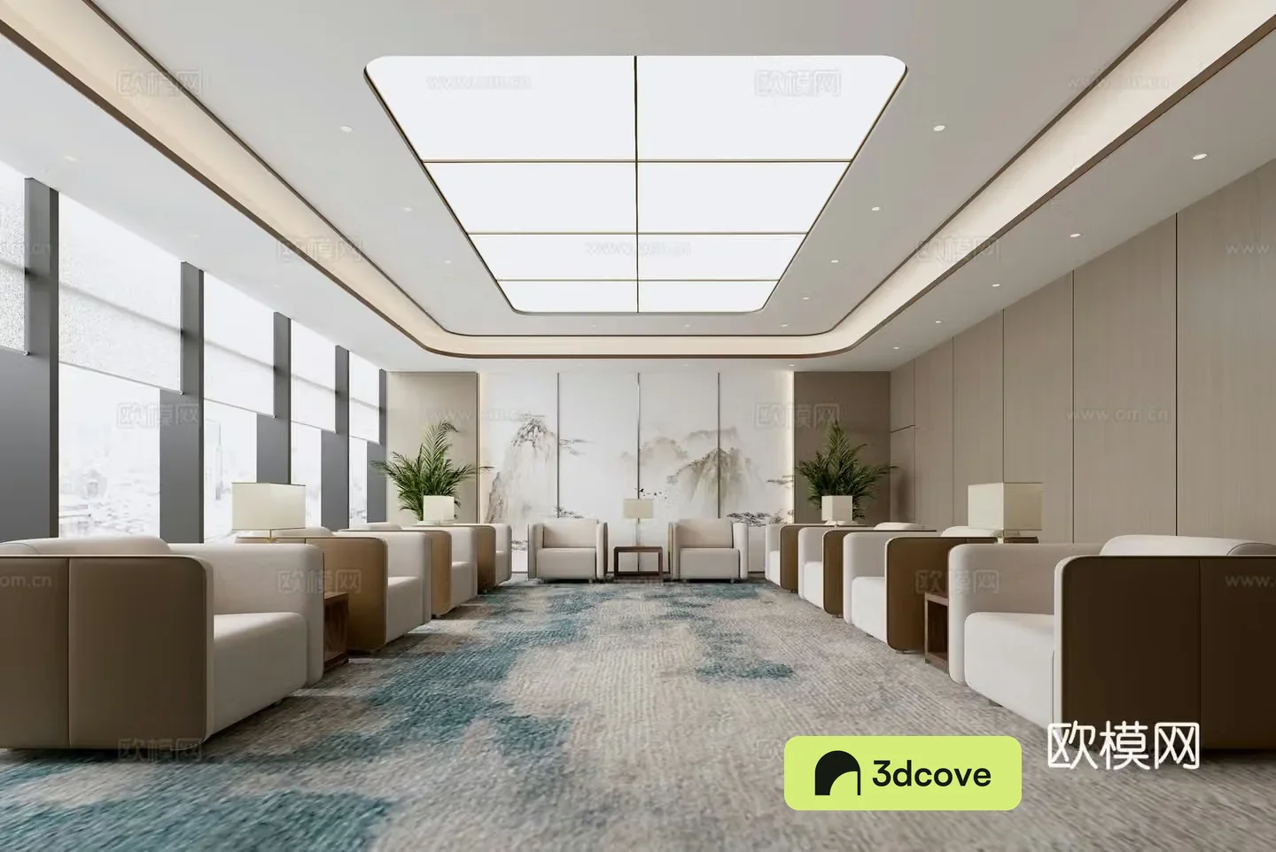 New Chinese style reception room