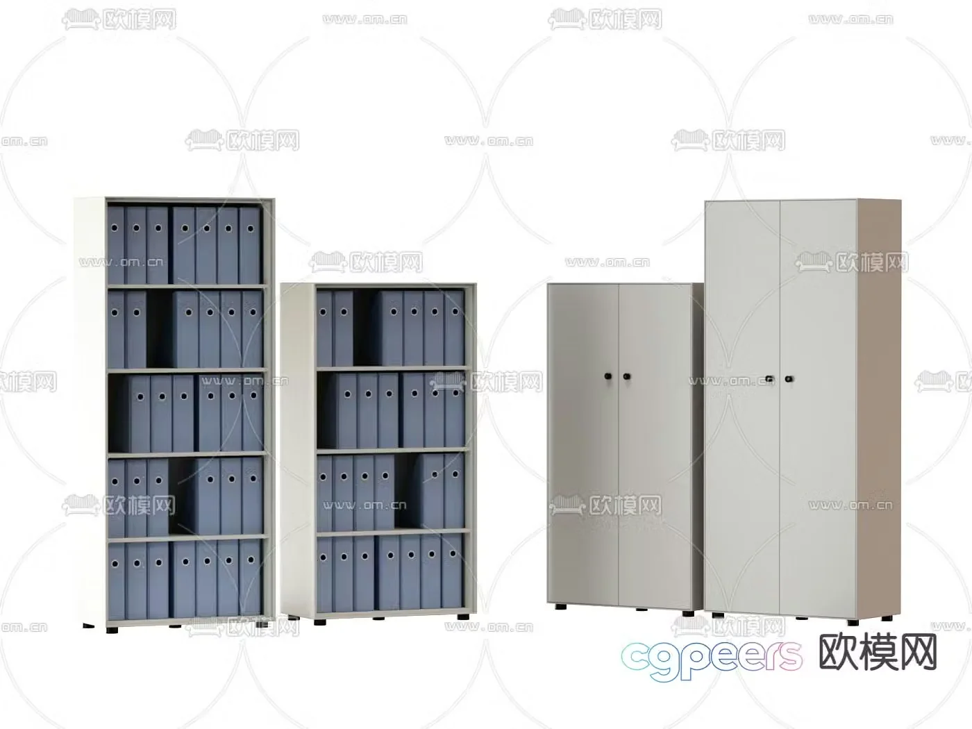 File cabinet filing cabinet information cabinet 3d model