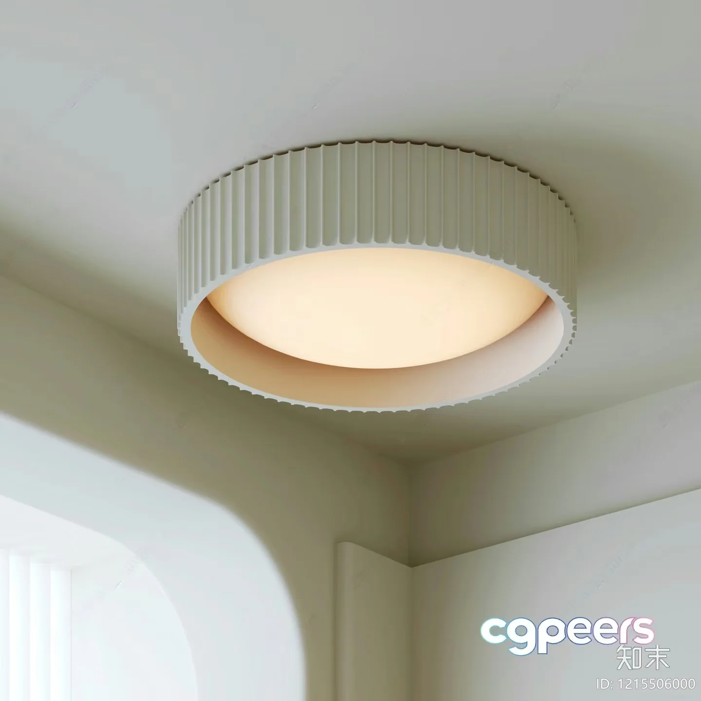 Modern Light Fixture 3D Model – 14490 – VRAY Render