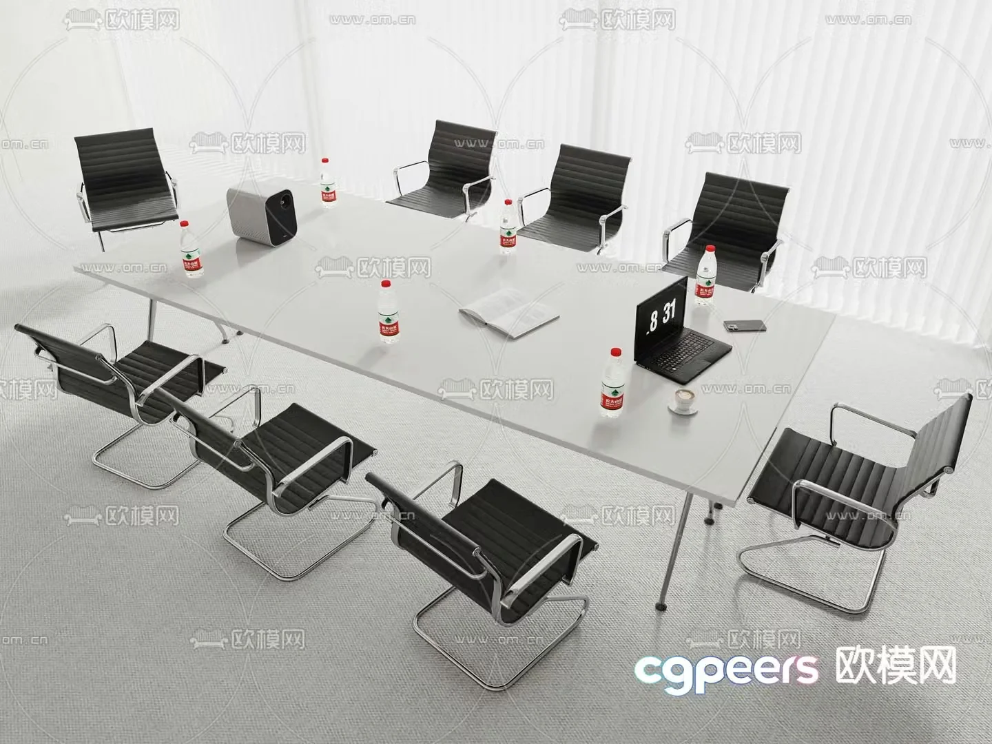 conference table conference table 3d model