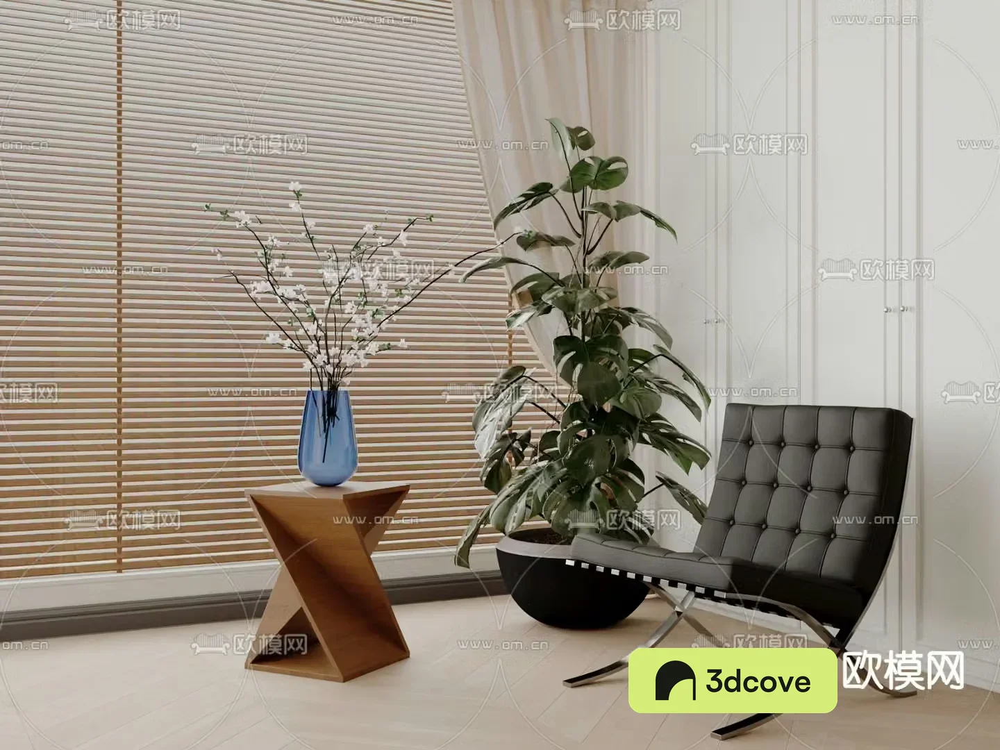 Modern leisure chair table