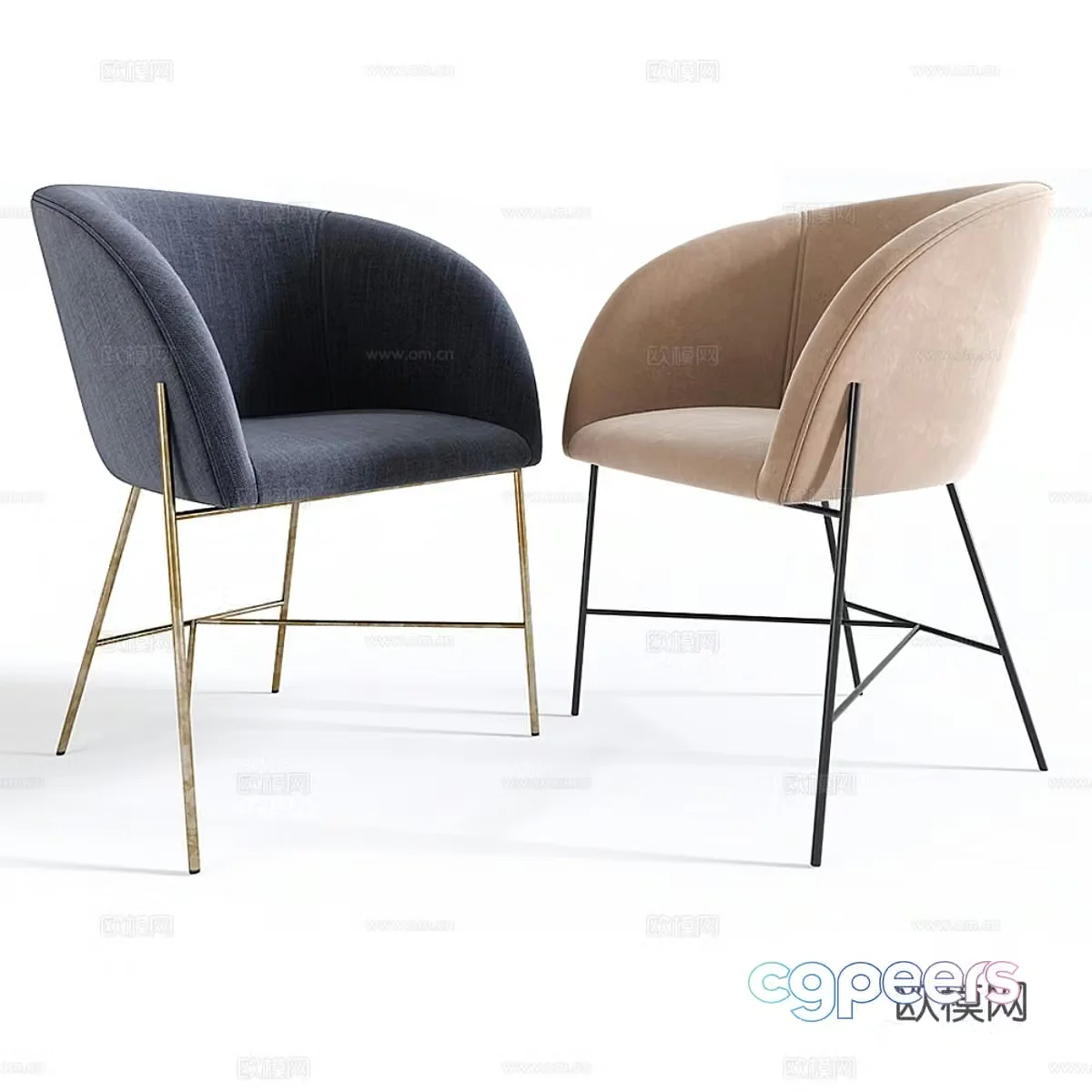 Dining chair 3d model