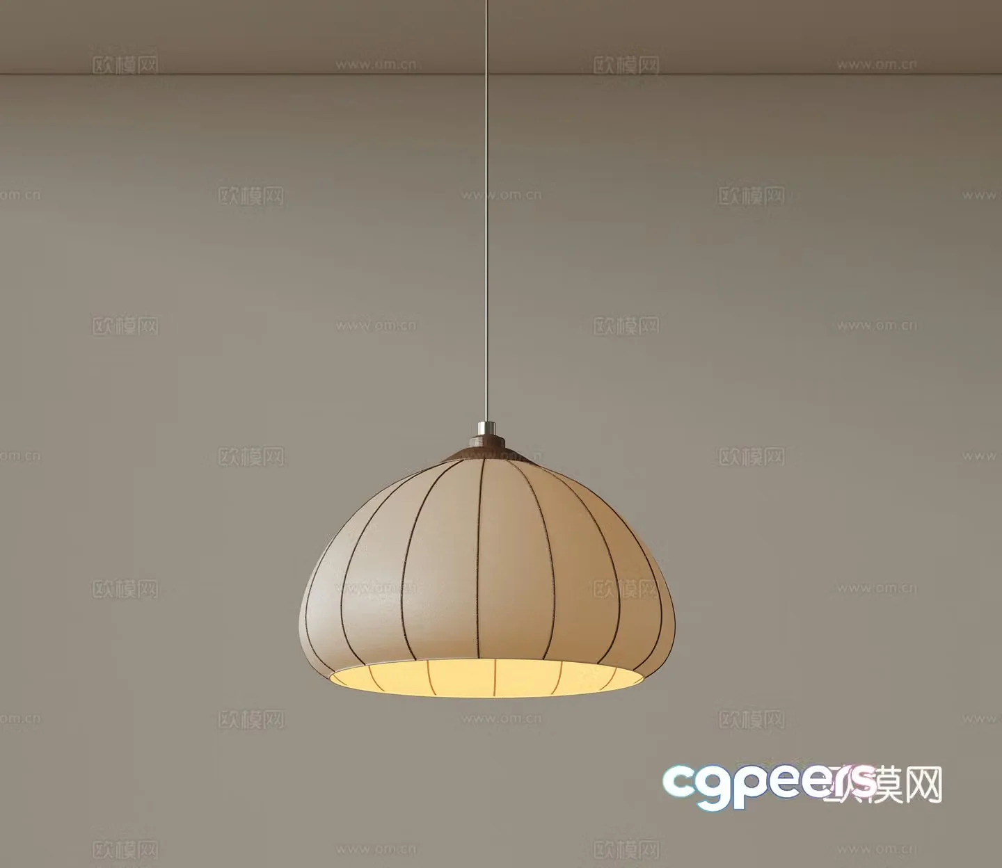 Modern medieval style chandeliers minimalist chandeliers Nordic simple chandeliers bedroom bedside chandeliers single head 3D model