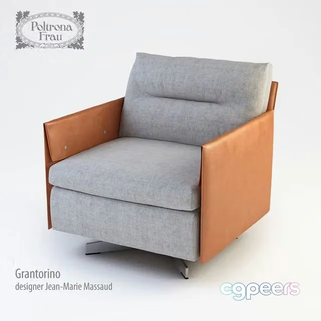 3ds Max Free – poltrona frau grantorino armchair